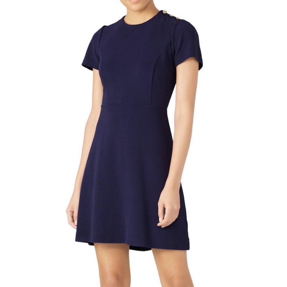 Draper James navy
Sailor Button Dress
Size
M